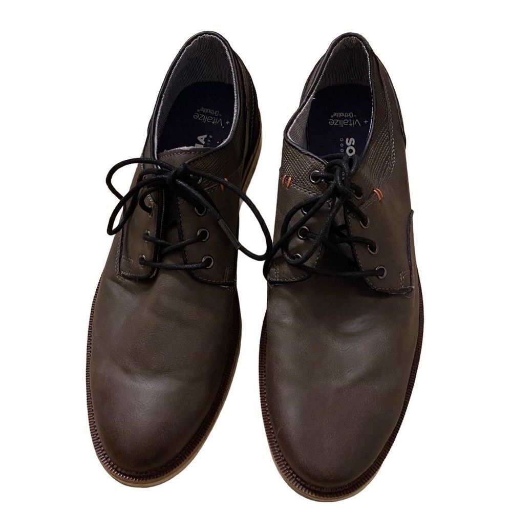 Sonoma Lace Oxford Brown Vitalize by Ortholite Sole 10.5